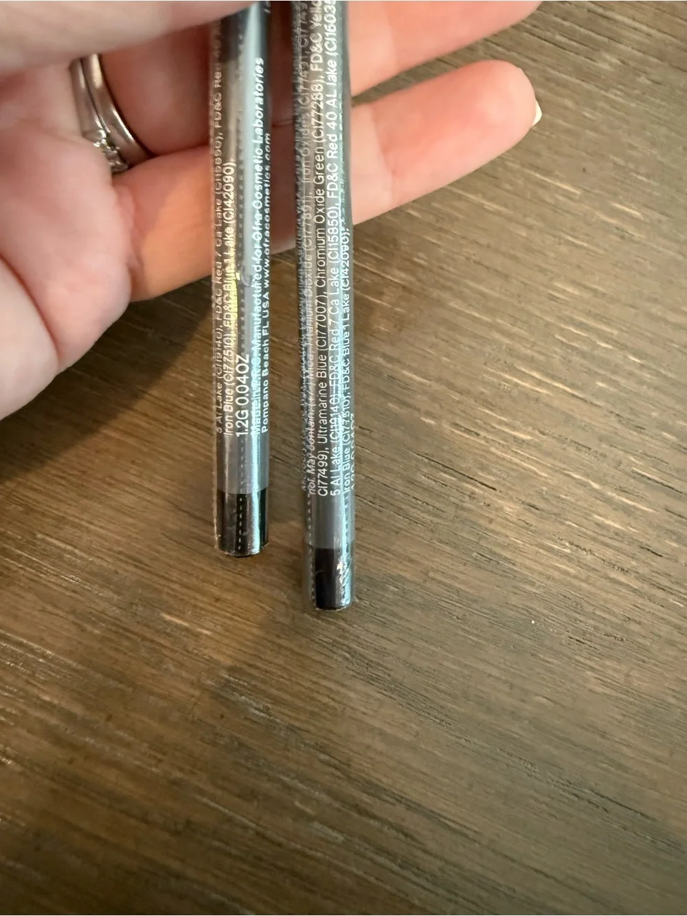 OFRA Black Eyeliner Pencil - Smooth Glide Precision - Set of 2